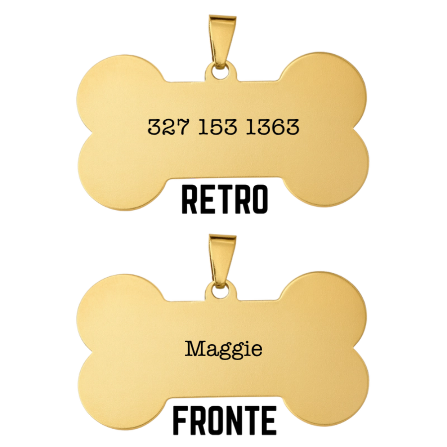 Medaglietta Cane Semplice