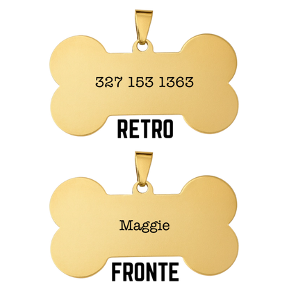 Medaglietta Cane Semplice