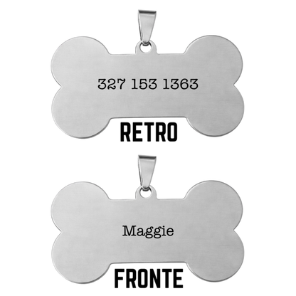 Medaglietta Cane Semplice
