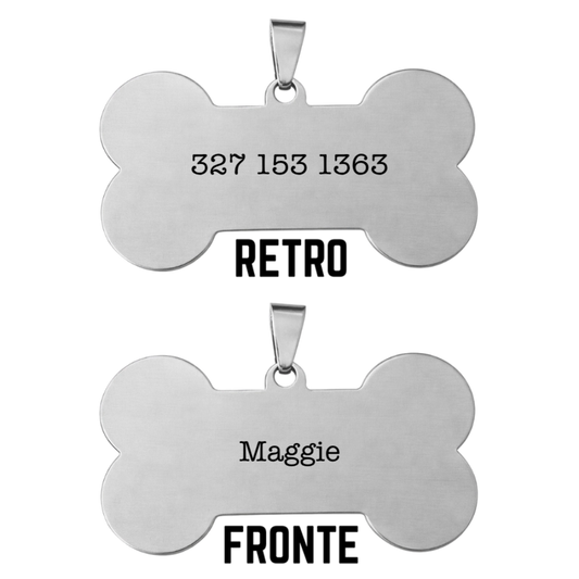 Medaglietta Cane Semplice